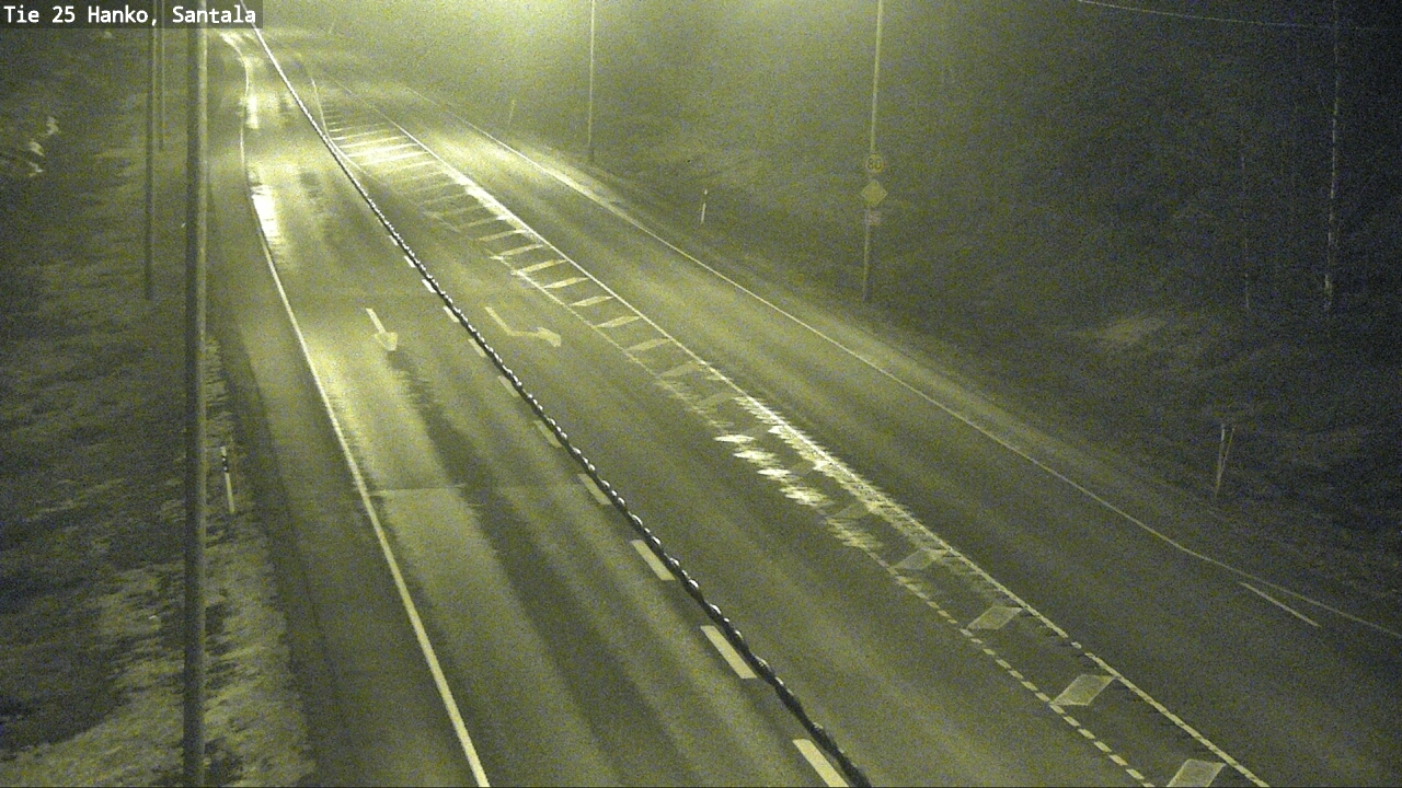 Weather Camera Image Road 25 Hanko, Santala, Hanko, Uusimaa