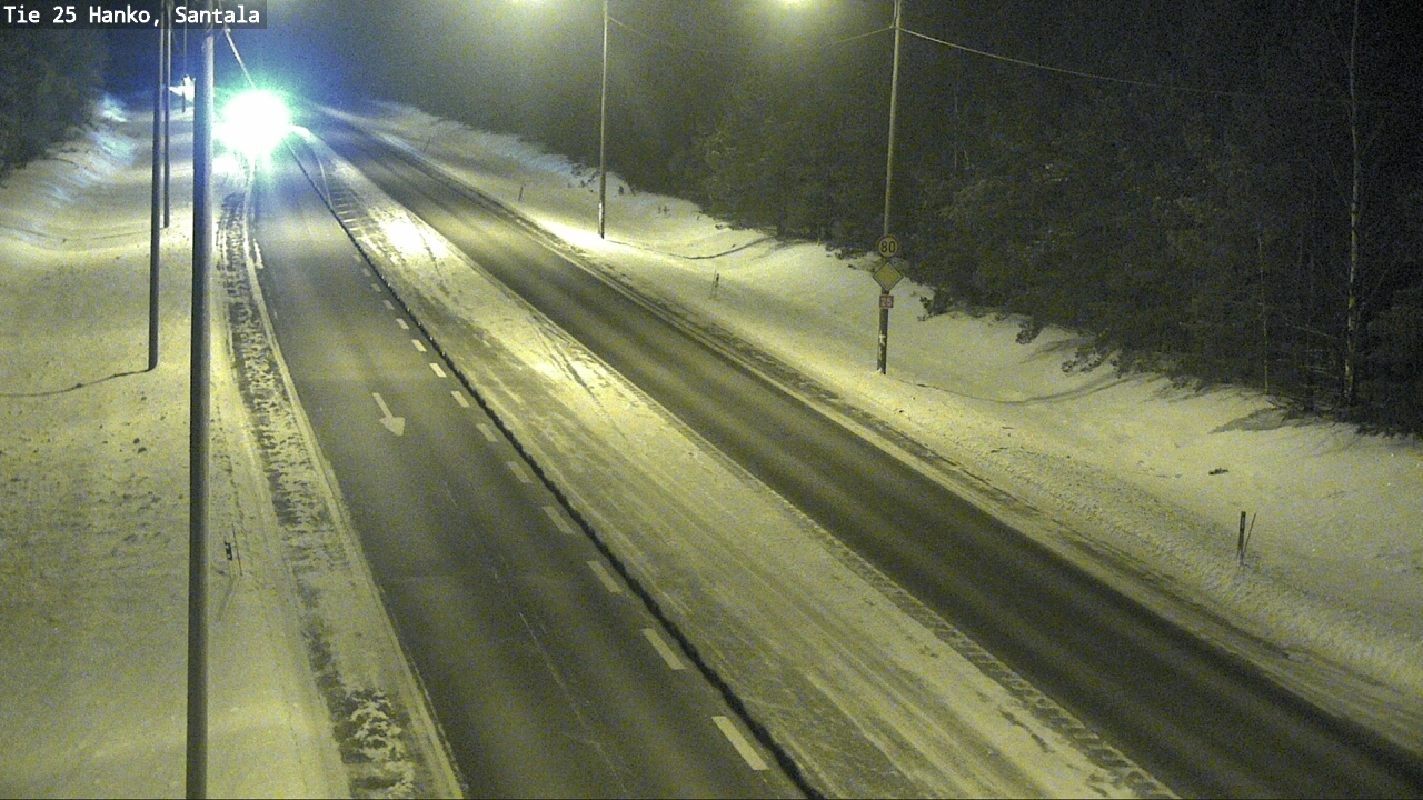 Weather Camera Image Road 25 Hanko, Santala, Hanko, Uusimaa