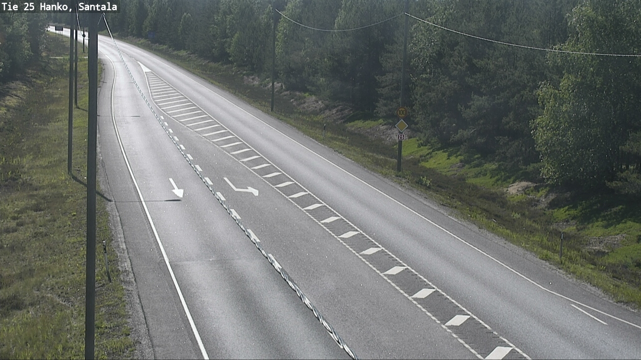 Kelikamerat Kuva Tie 25 Hanko, Santala, Hanko, Uusimaa