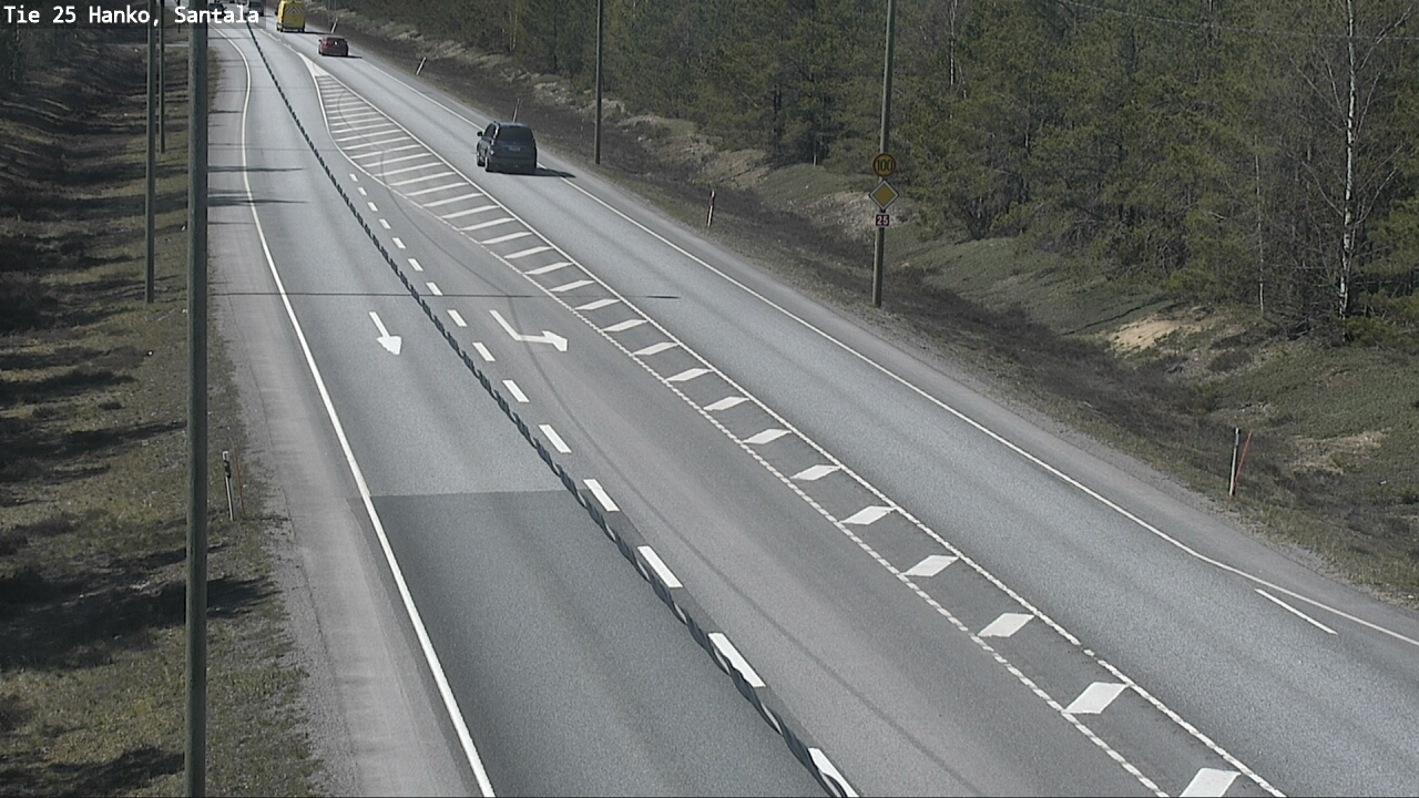 Kelikamerat Kuva Tie 25 Hanko, Santala, Hanko, Uusimaa