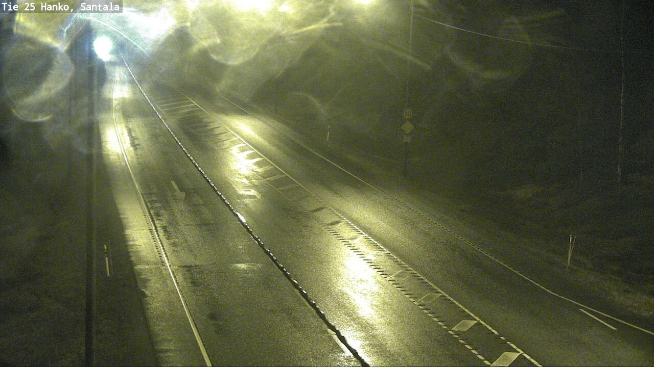 Weather Camera Image Road 25 Hanko, Santala, Hanko, Uusimaa