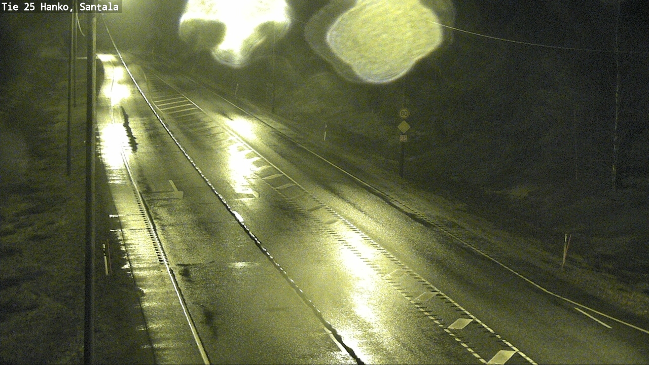 Weather Camera Image Road 25 Hanko, Santala, Hanko, Uusimaa