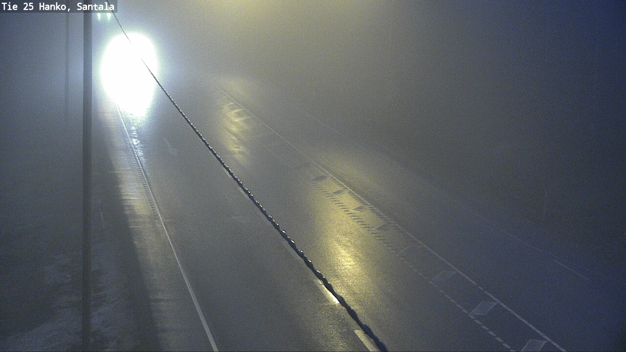 Weather Camera Image Road 25 Hanko, Santala, Hanko, Uusimaa