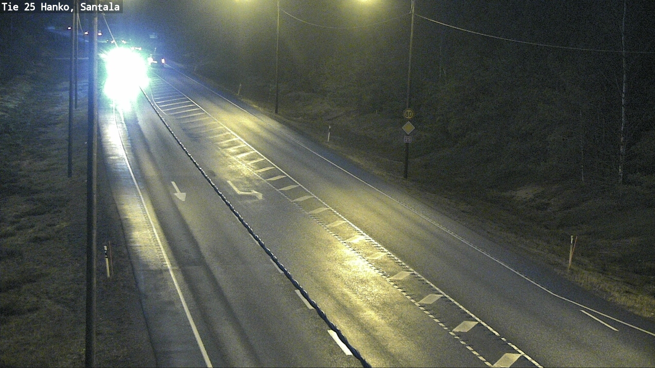 Weather Camera Image Väg 25 Hangö, Sandö, Hanko, Uusimaa