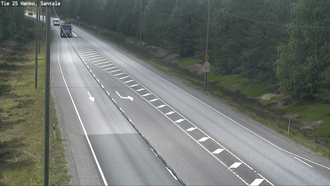 Kelikamerat Kuva Tie 25 Hanko, Santala, Hanko, Uusimaa