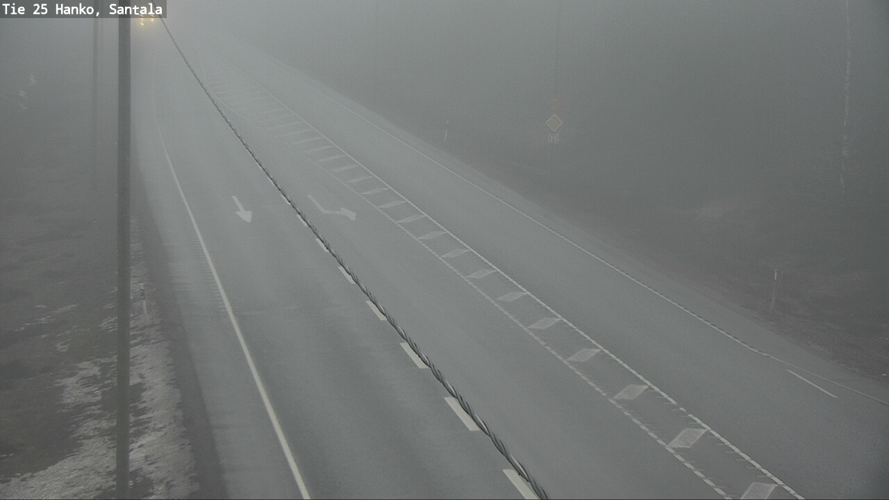 Weather Camera Image Road 25 Hanko, Santala, Hanko, Uusimaa