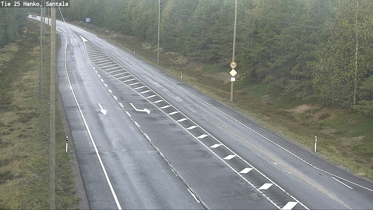 Weather Camera Image Road 25 Hanko, Santala, Hanko, Uusimaa