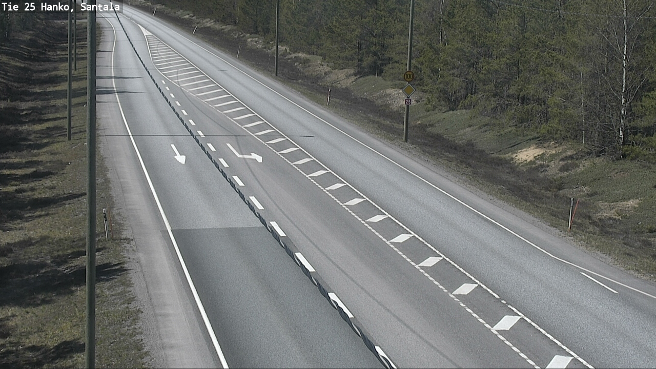Kelikamerat Kuva Tie 25 Hanko, Santala, Hanko, Uusimaa