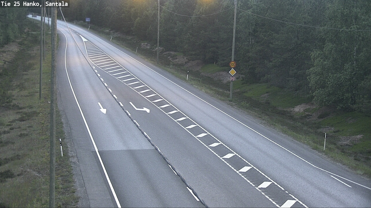 Kelikamerat Kuva Tie 25 Hanko, Santala, Hanko, Uusimaa