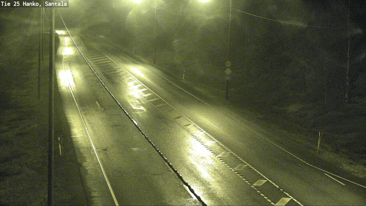 Weather Camera Image Road 25 Hanko, Santala, Hanko, Uusimaa