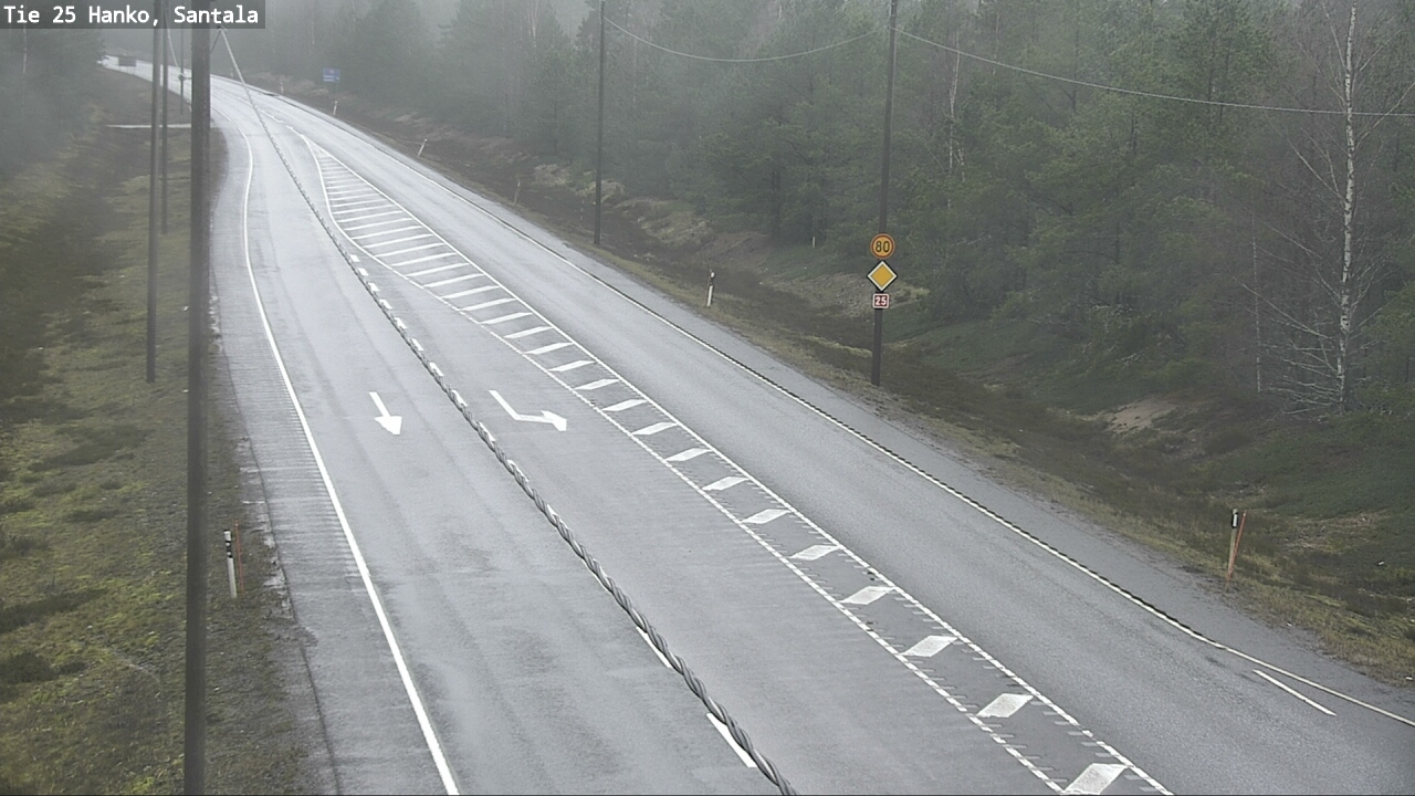 Kelikamerat Kuva Tie 25 Hanko, Santala, Hanko, Uusimaa