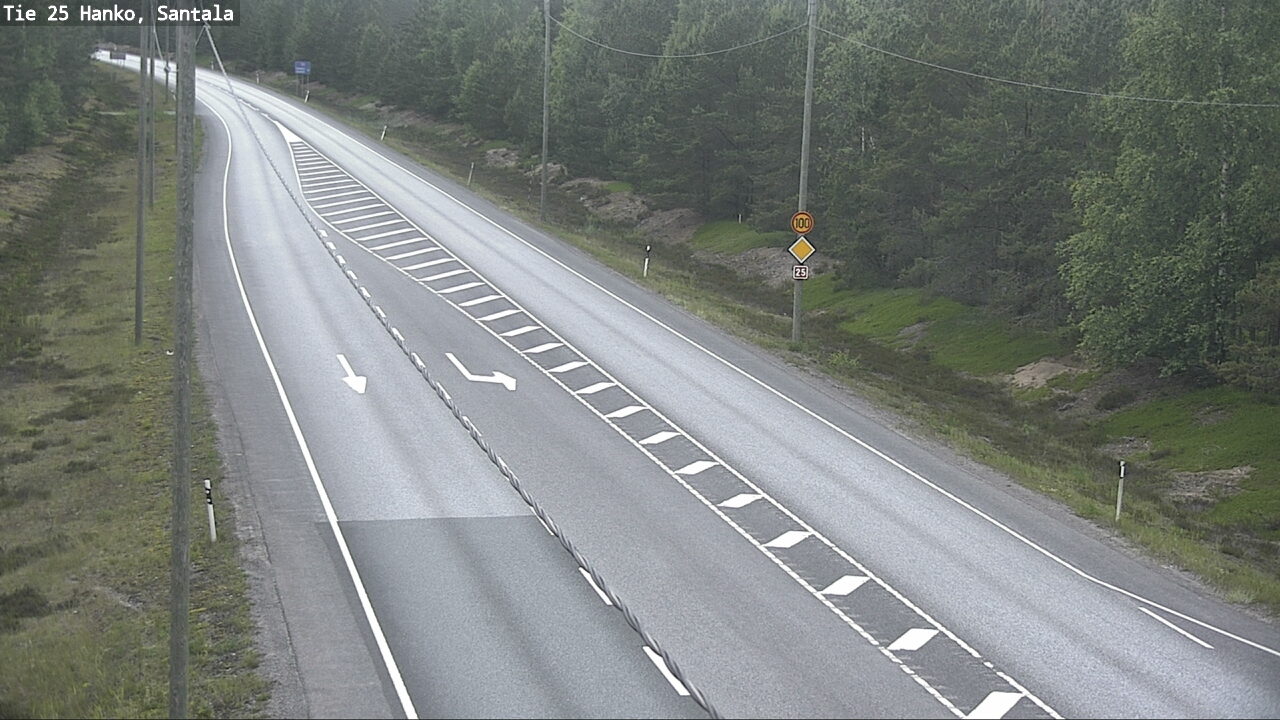 Kelikamerat Kuva Tie 25 Hanko, Santala, Hanko, Uusimaa