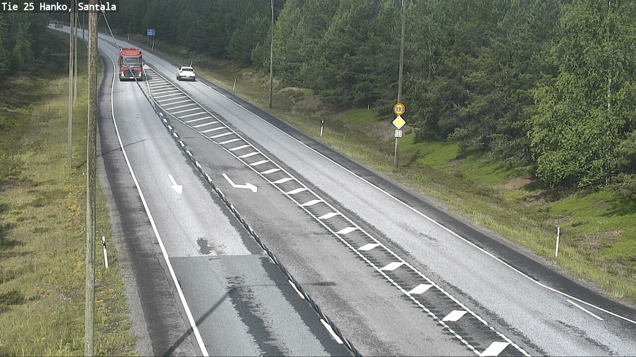 Kelikamerat Kuva Tie 25 Hanko, Santala, Hanko, Uusimaa