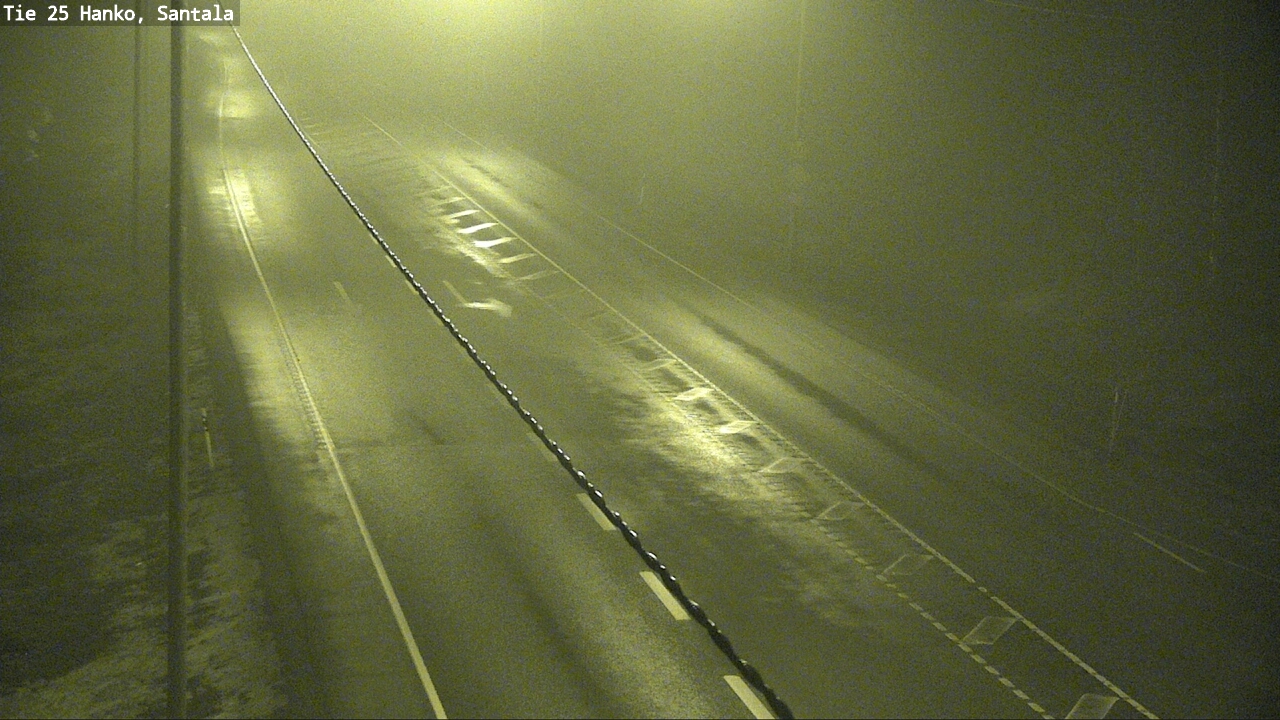 Weather Camera Image Road 25 Hanko, Santala, Hanko, Uusimaa