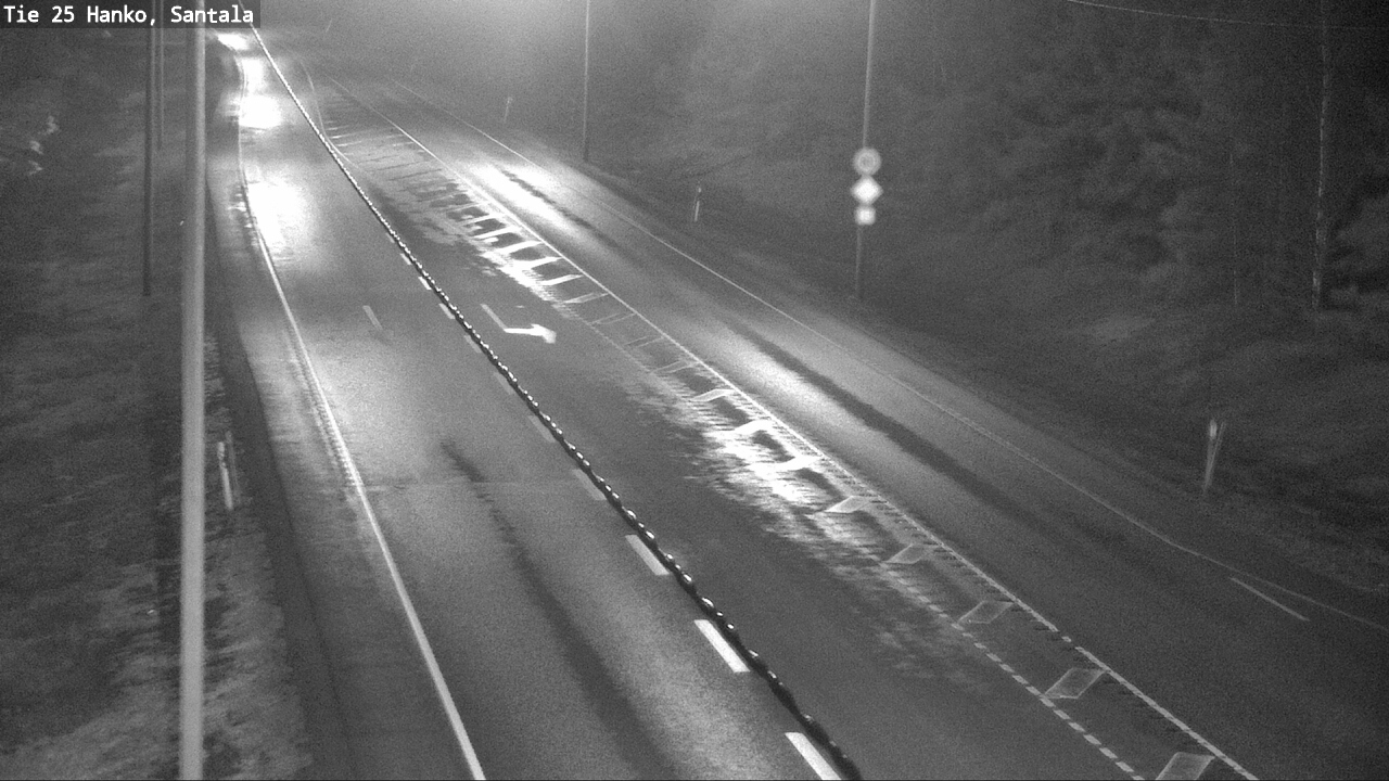 Weather Camera Image Road 25 Hanko, Santala, Hanko, Uusimaa