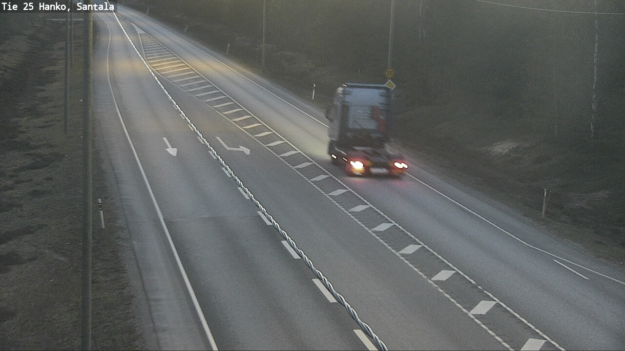 Weather Camera Image Road 25 Hanko, Santala, Hanko, Uusimaa