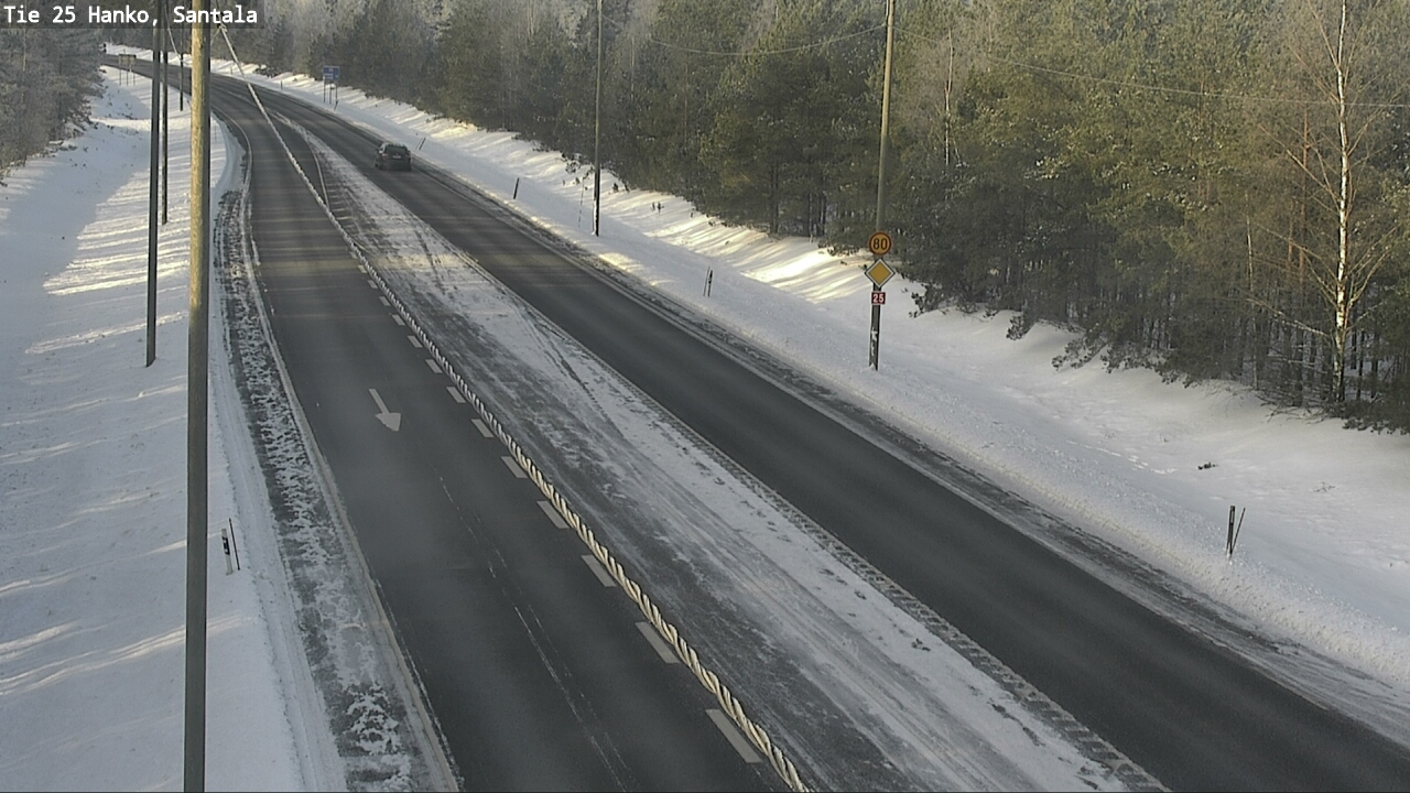 Kelikamerat Kuva Tie 25 Hanko, Santala, Hanko, Uusimaa