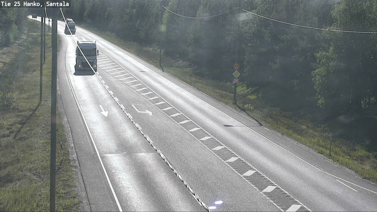 Kelikamerat Kuva Tie 25 Hanko, Santala, Hanko, Uusimaa