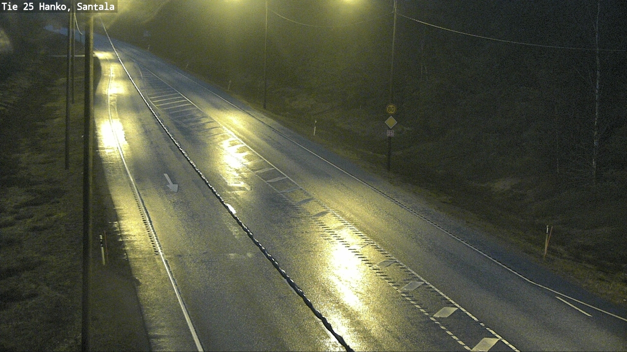 Weather Camera Image Road 25 Hanko, Santala, Hanko, Uusimaa