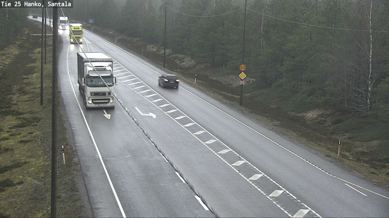 Kelikamerat Kuva Tie 25 Hanko, Santala, Hanko, Uusimaa