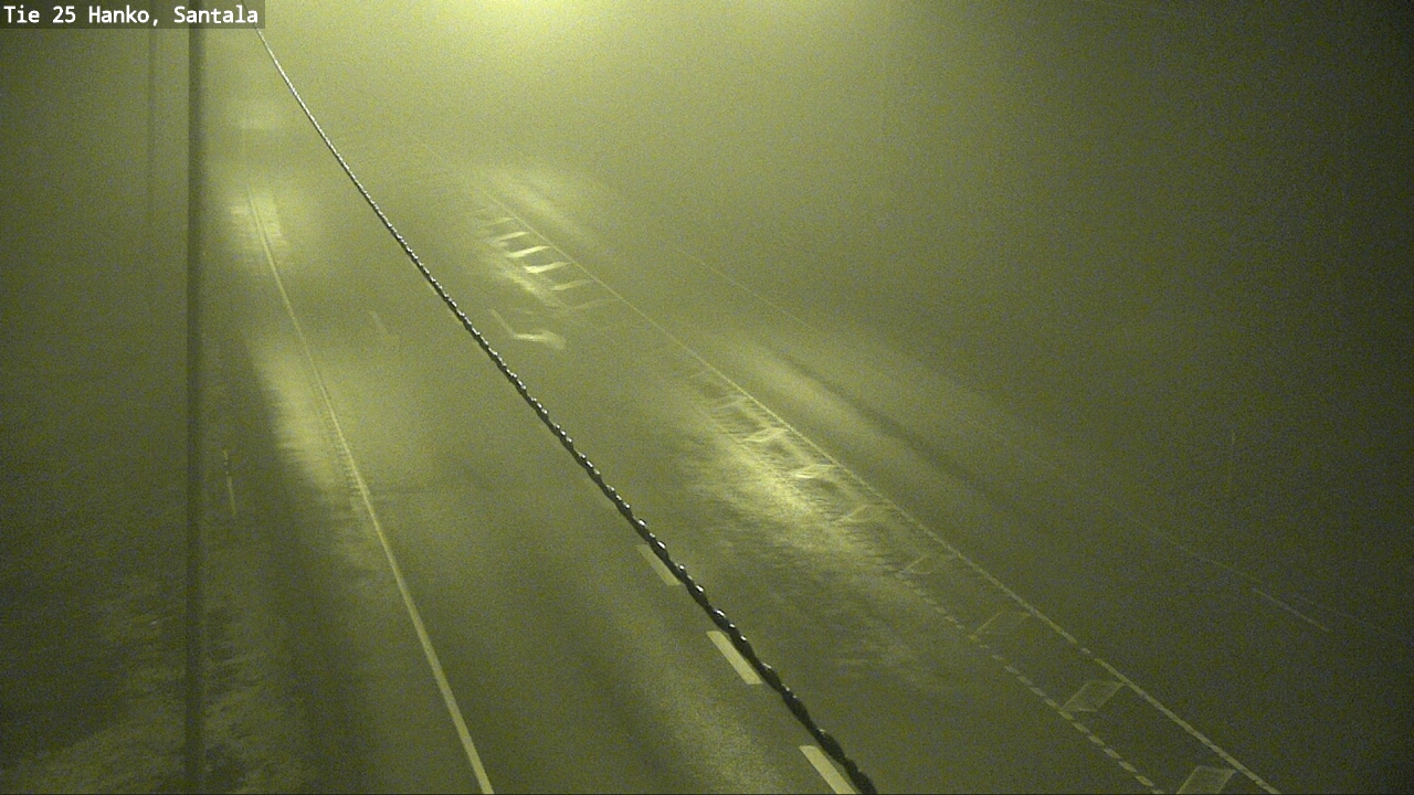 Weather Camera Image Road 25 Hanko, Santala, Hanko, Uusimaa