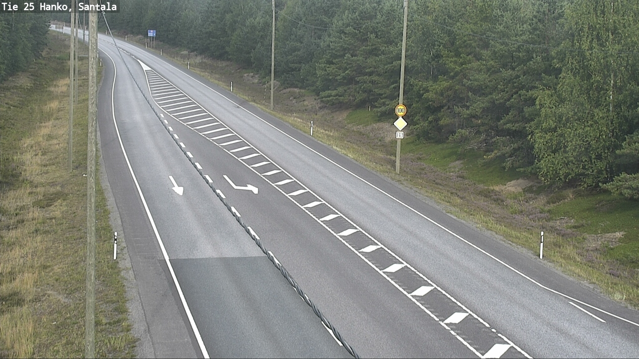 Weather Camera Image Road 25 Hanko, Santala, Hanko, Uusimaa