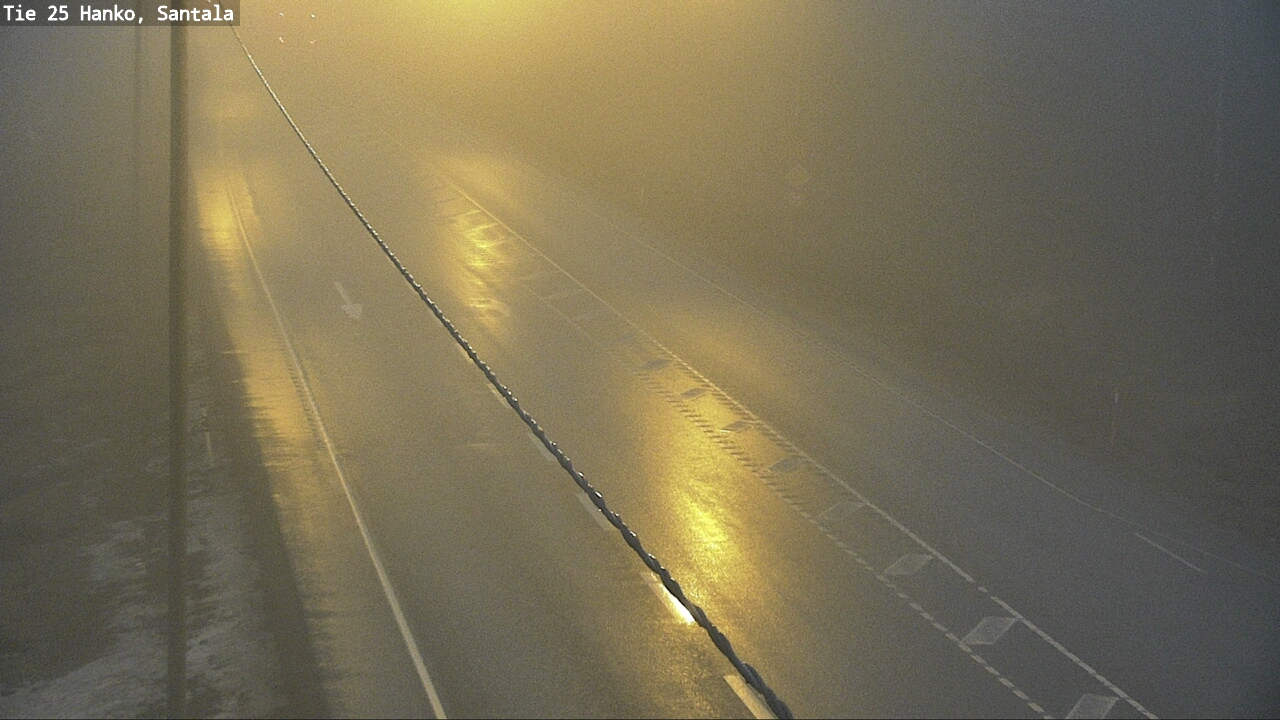 Weather Camera Image Road 25 Hanko, Santala, Hanko, Uusimaa