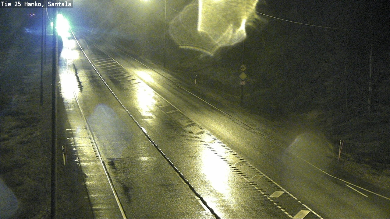 Weather Camera Image Road 25 Hanko, Santala, Hanko, Uusimaa