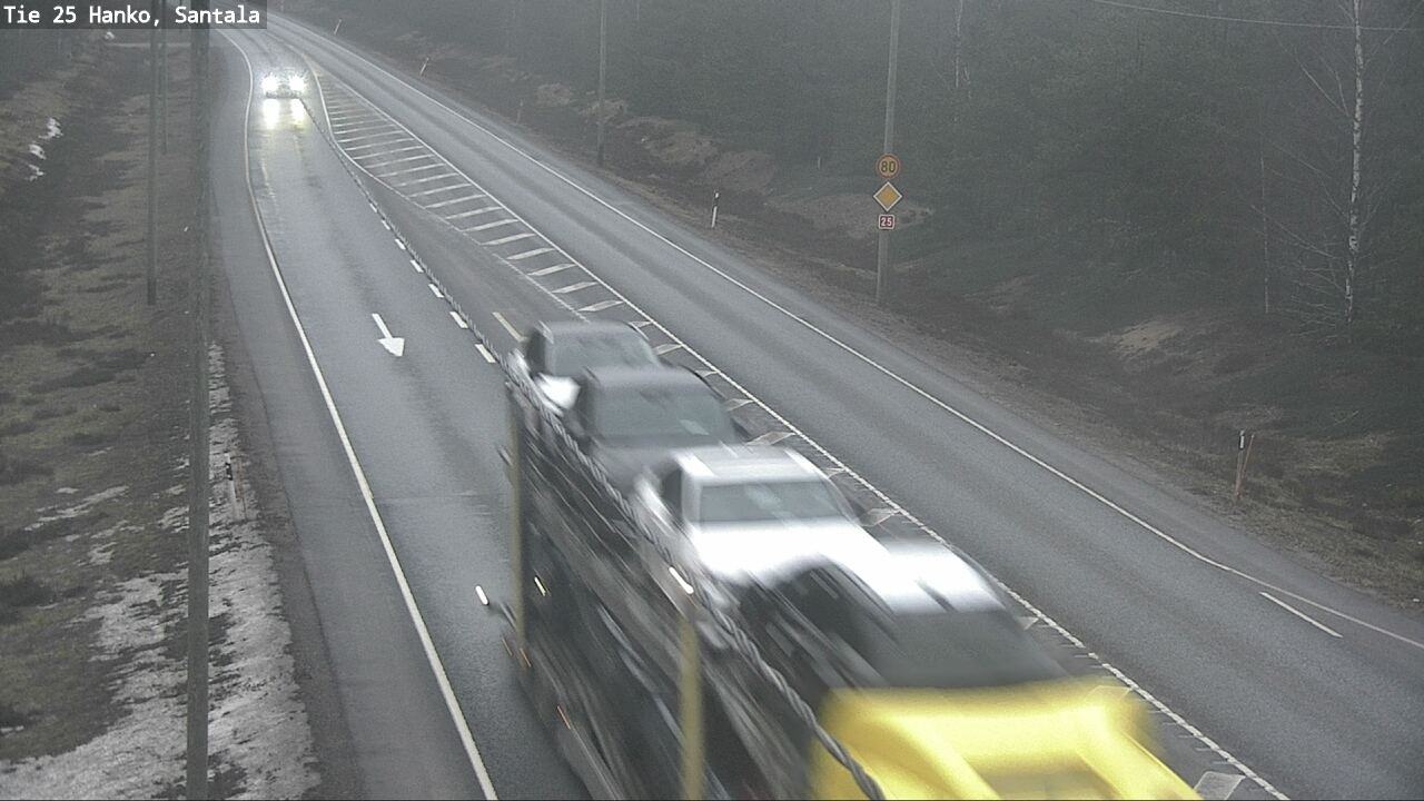 Weather Camera Image Road 25 Hanko, Santala, Hanko, Uusimaa