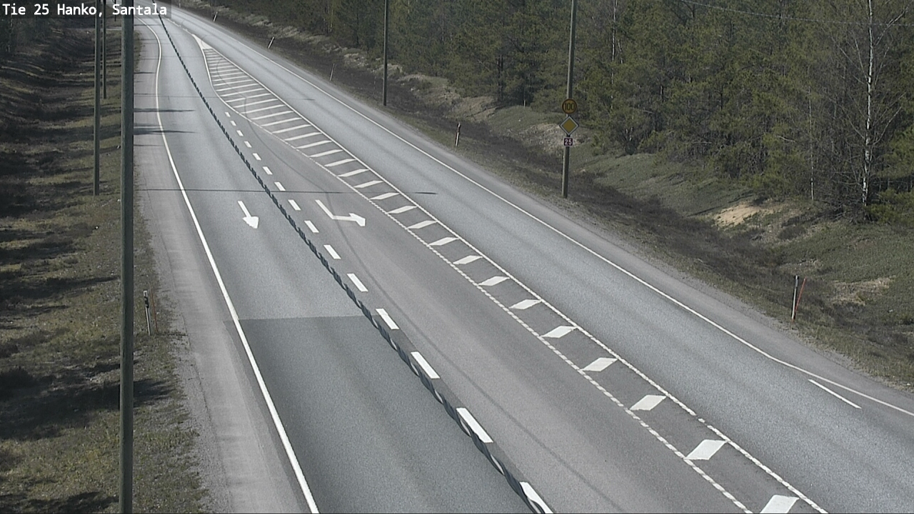 Kelikamerat Kuva Tie 25 Hanko, Santala, Hanko, Uusimaa