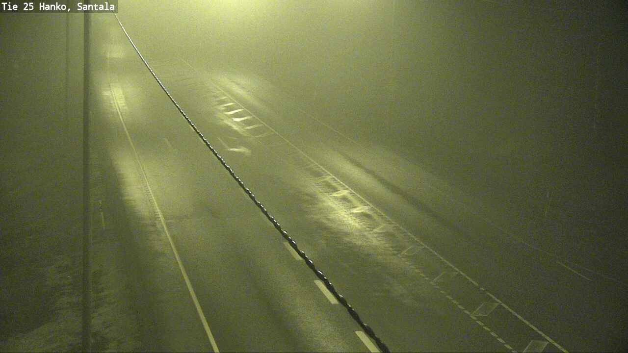 Weather Camera Image Road 25 Hanko, Santala, Hanko, Uusimaa