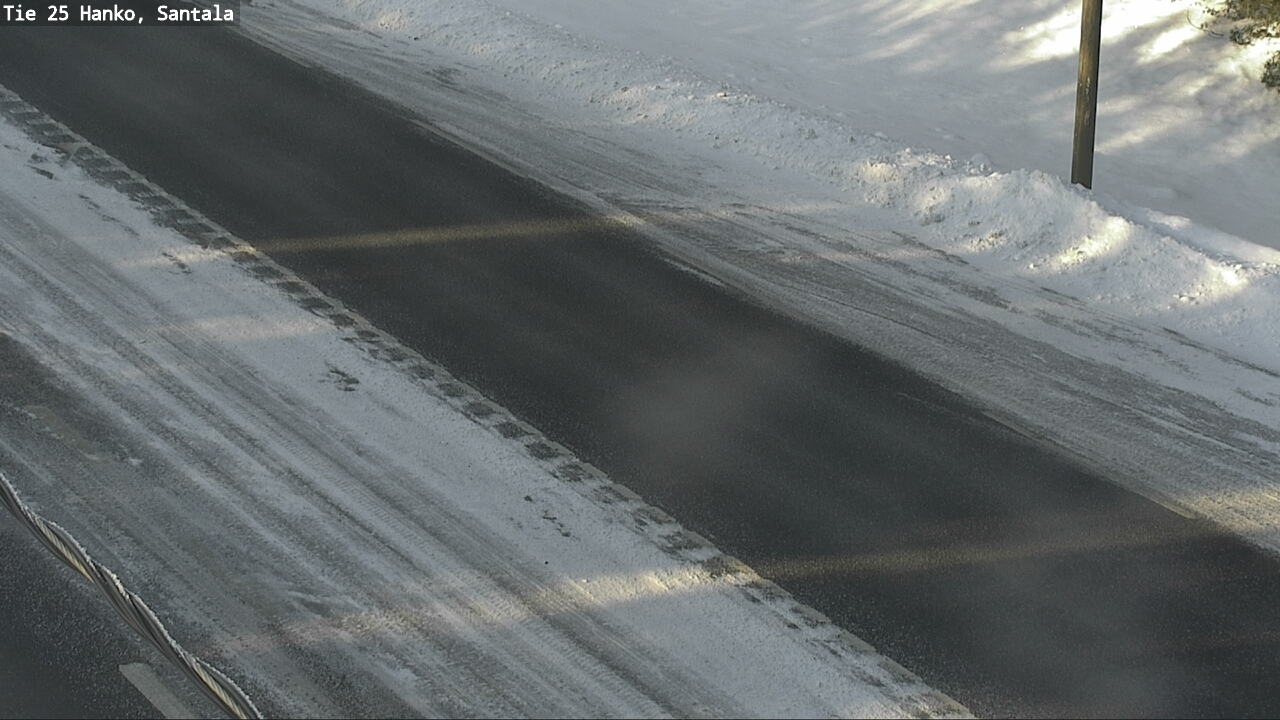 Weather Camera Image Väg 25 Hangö, Sandö, Hanko, Uusimaa