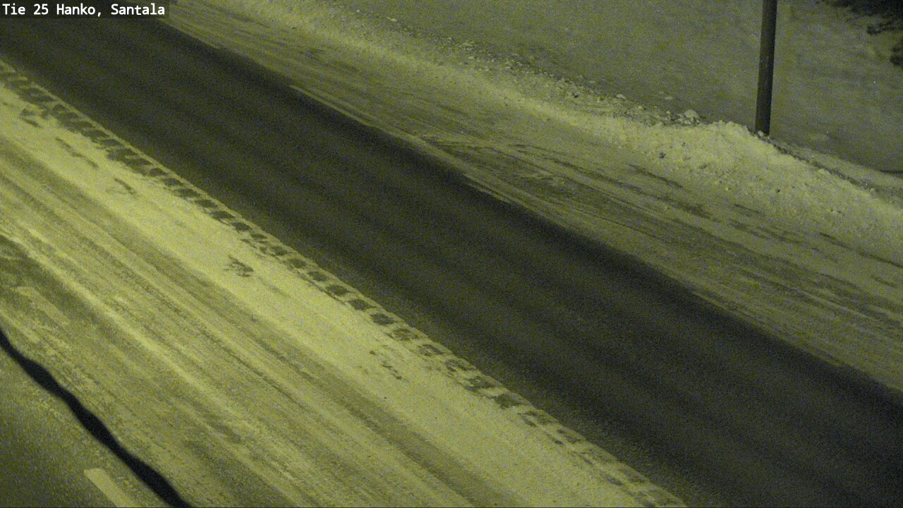 Weather Camera Image Road 25 Hanko, Santala, Hanko, Uusimaa