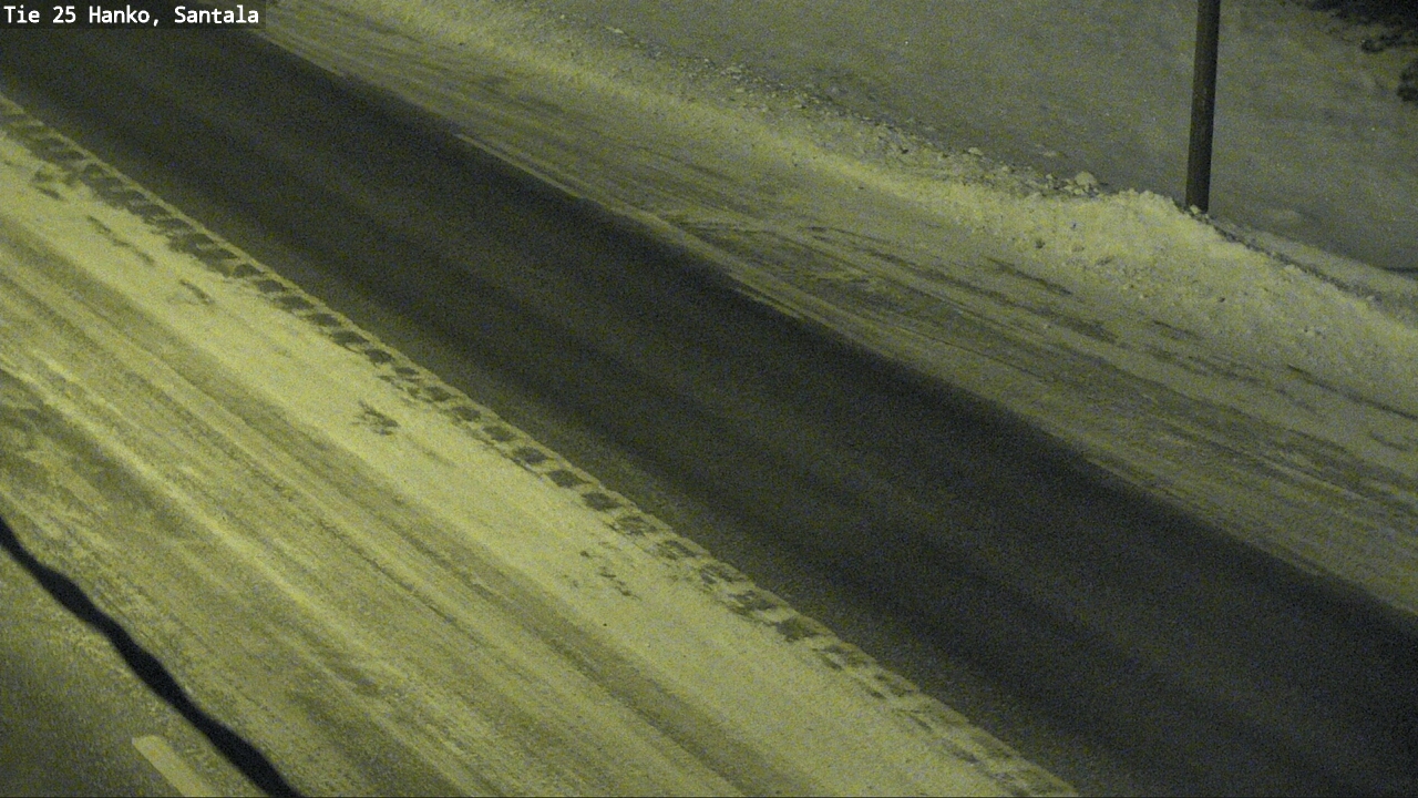 Weather Camera Image Road 25 Hanko, Santala, Hanko, Uusimaa