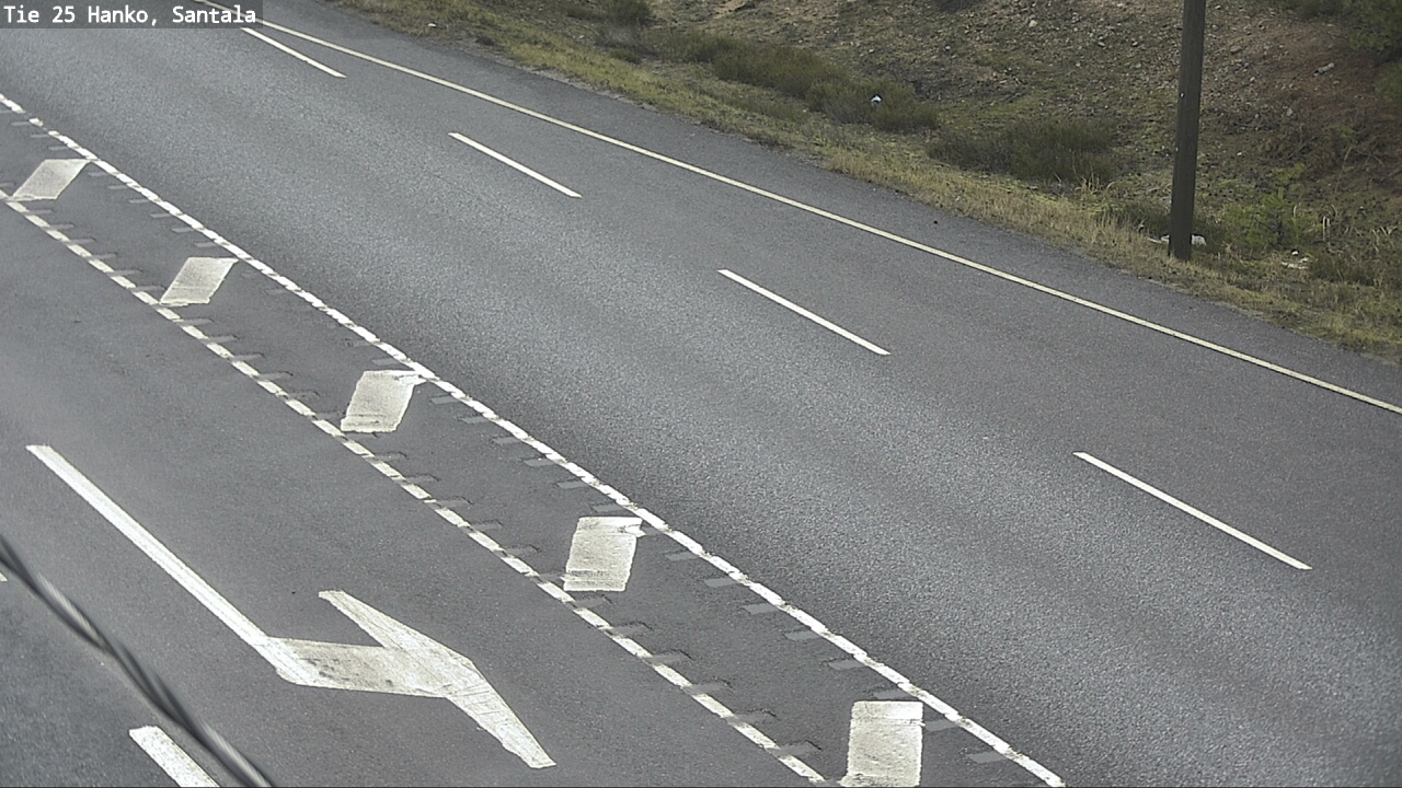 Weather Camera Image Road 25 Hanko, Santala, Hanko, Uusimaa