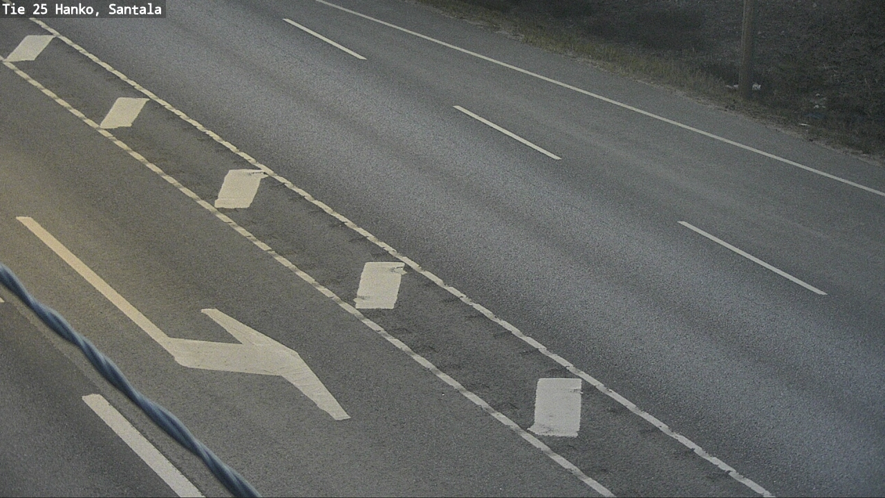 Weather Camera Image Väg 25 Hangö, Sandö, Hanko, Uusimaa