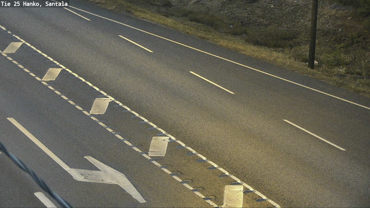 Weather Camera Image Road 25 Hanko, Santala, Hanko, Uusimaa