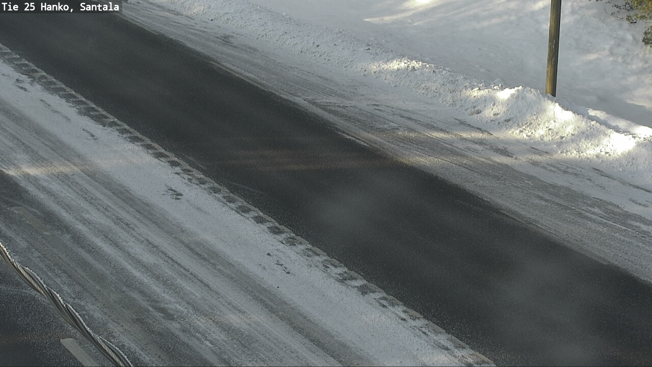 Weather Camera Image Road 25 Hanko, Santala, Hanko, Uusimaa