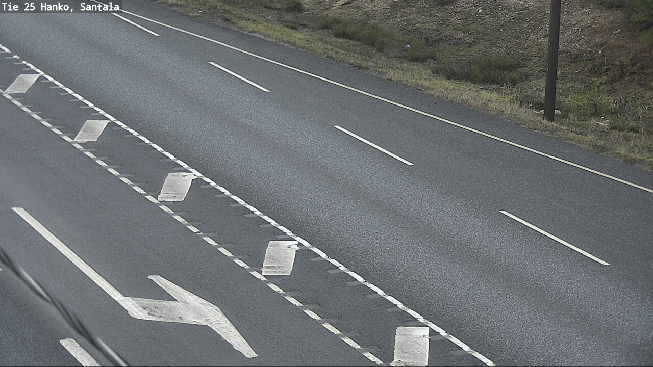 Weather Camera Image Road 25 Hanko, Santala, Hanko, Uusimaa