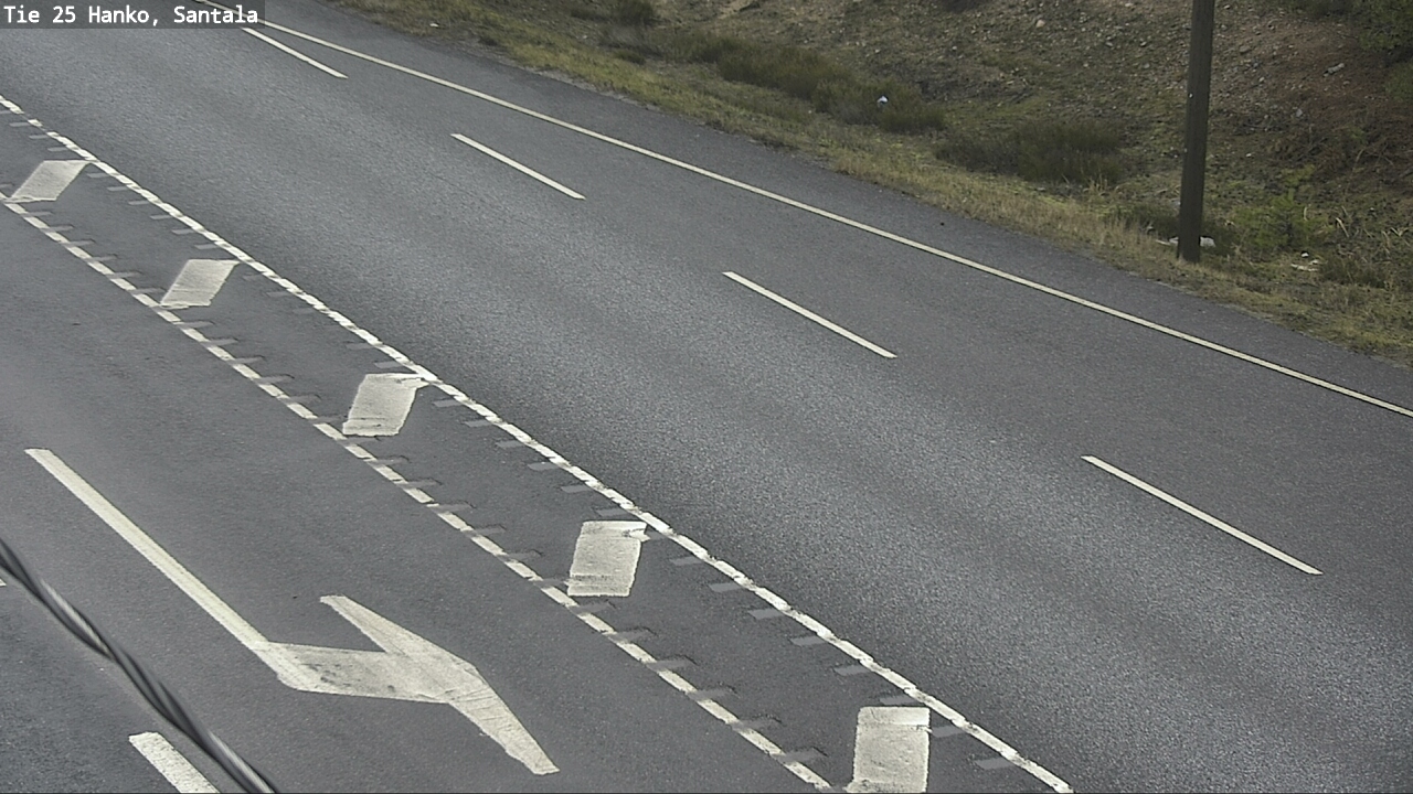 Weather Camera Image Road 25 Hanko, Santala, Hanko, Uusimaa