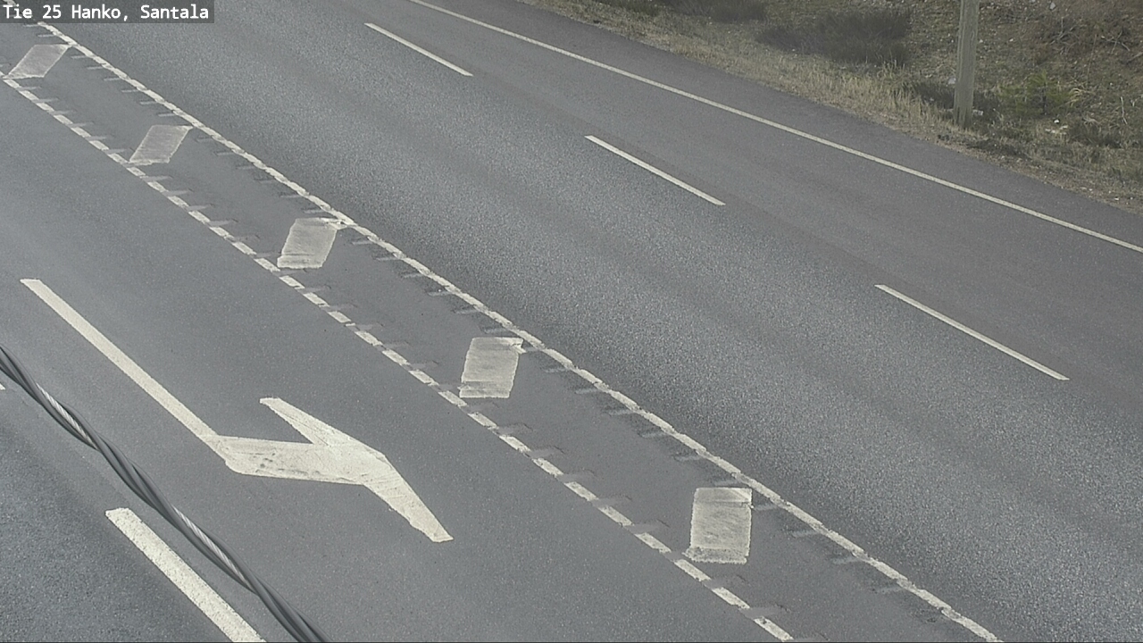 Weather Camera Image Road 25 Hanko, Santala, Hanko, Uusimaa