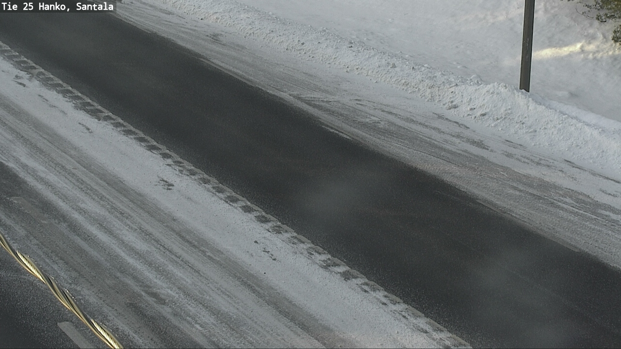 Weather Camera Image Road 25 Hanko, Santala, Hanko, Uusimaa