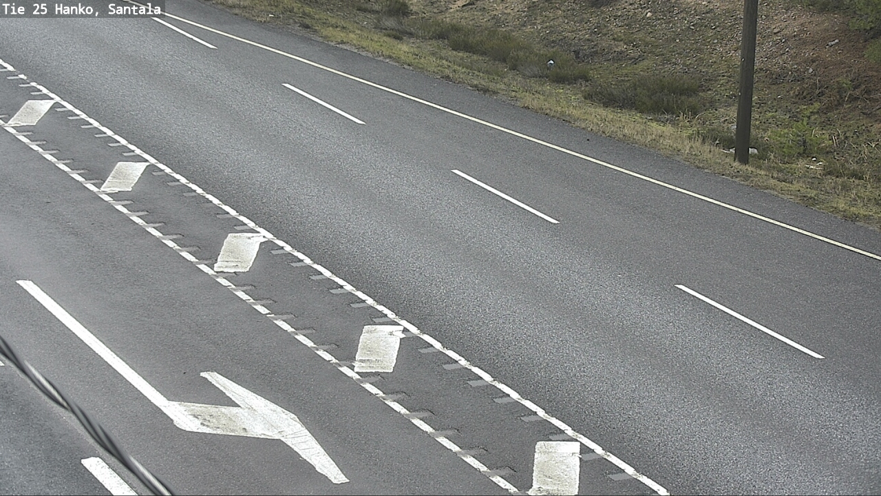 Weather Camera Image Road 25 Hanko, Santala, Hanko, Uusimaa