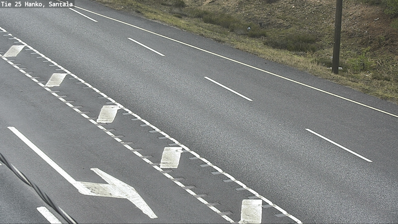 Weather Camera Image Road 25 Hanko, Santala, Hanko, Uusimaa