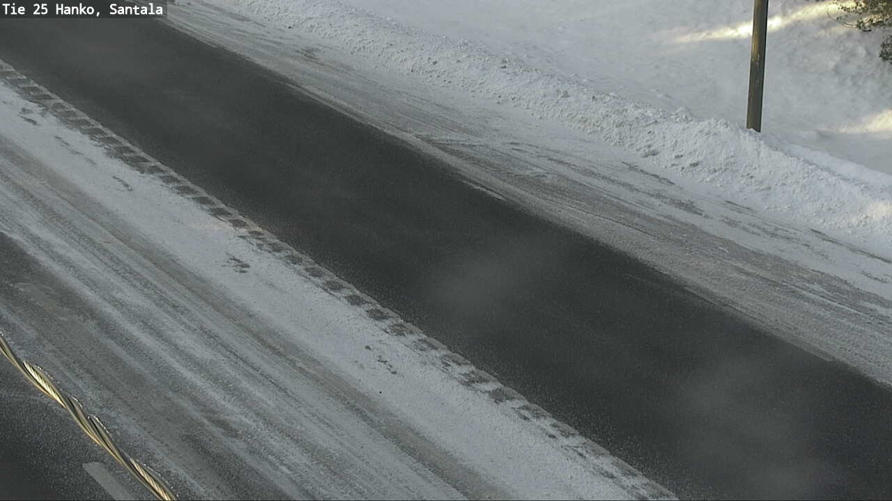 Weather Camera Image Road 25 Hanko, Santala, Hanko, Uusimaa