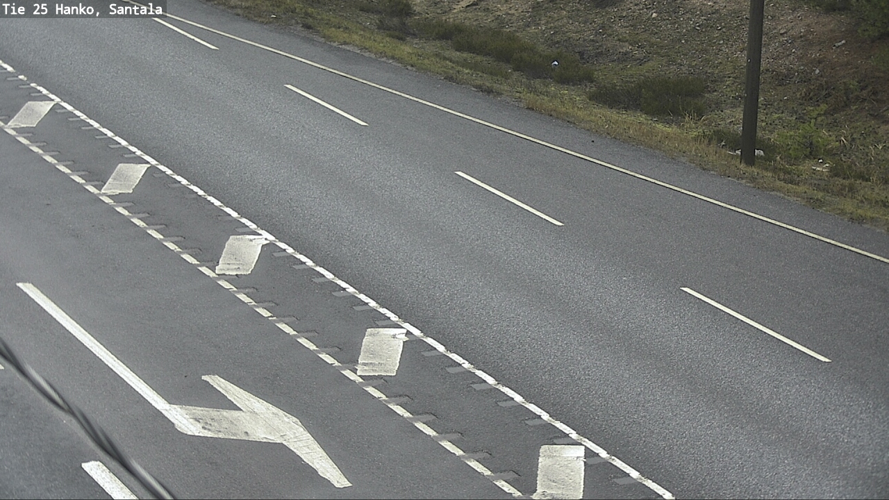 Weather Camera Image Road 25 Hanko, Santala, Hanko, Uusimaa