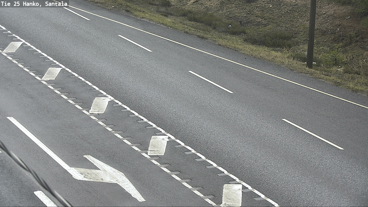 Weather Camera Image Road 25 Hanko, Santala, Hanko, Uusimaa