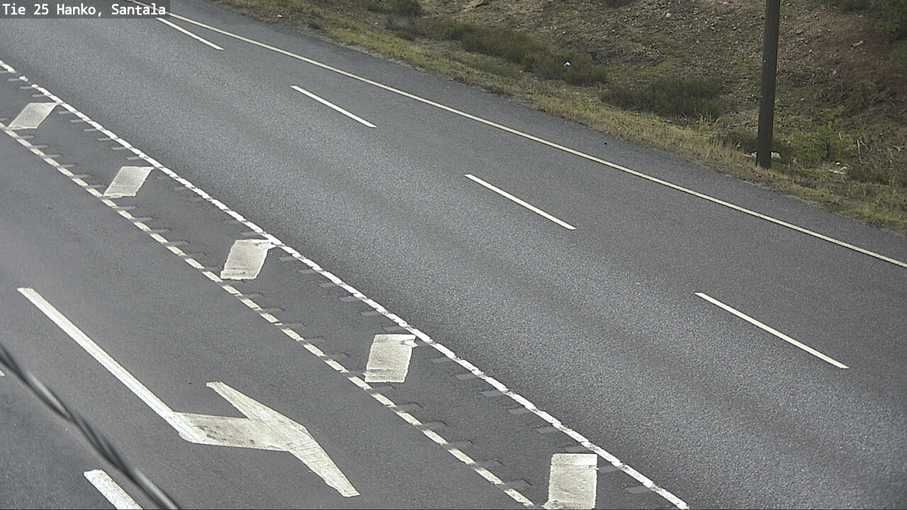 Weather Camera Image Road 25 Hanko, Santala, Hanko, Uusimaa