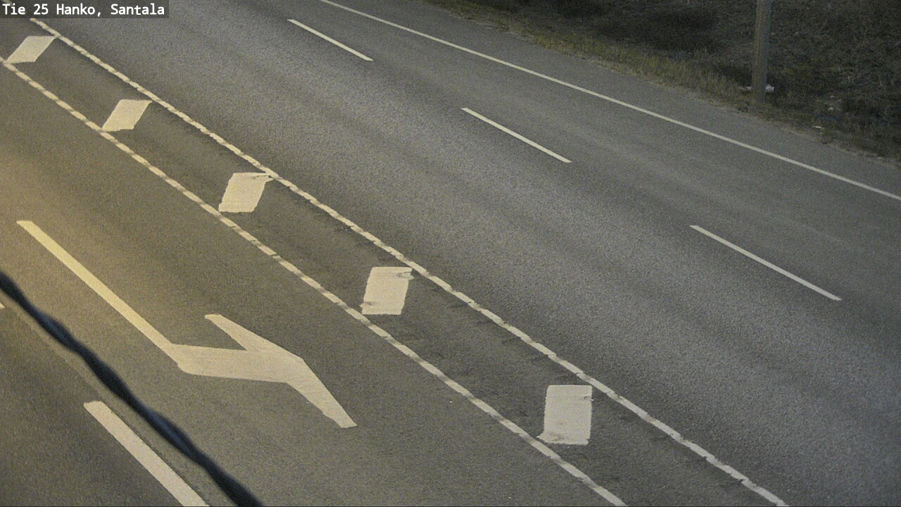 Weather Camera Image Road 25 Hanko, Santala, Hanko, Uusimaa