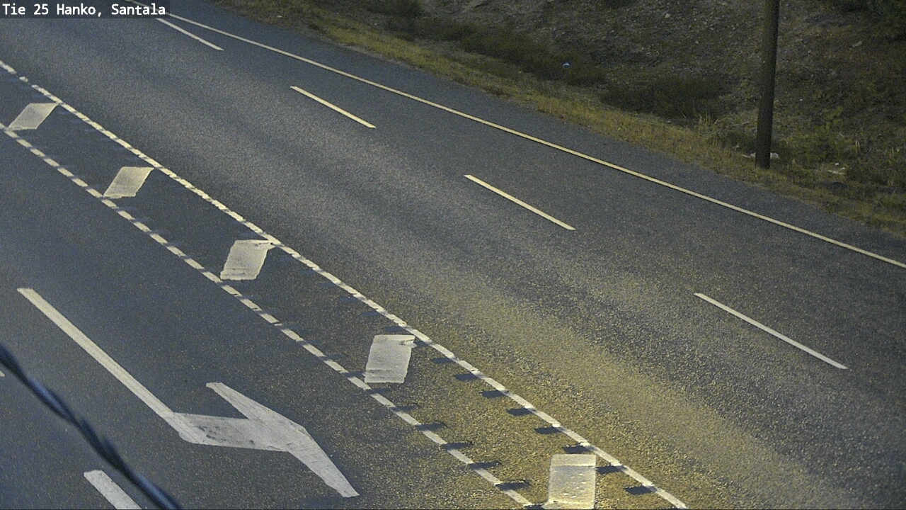 Weather Camera Image Road 25 Hanko, Santala, Hanko, Uusimaa